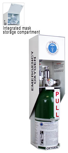 Lif-O-Gen Automated Wall Mount Emergency Oxygen